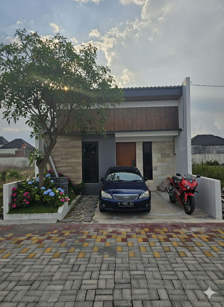 Rumah 2 Lantai Type 45